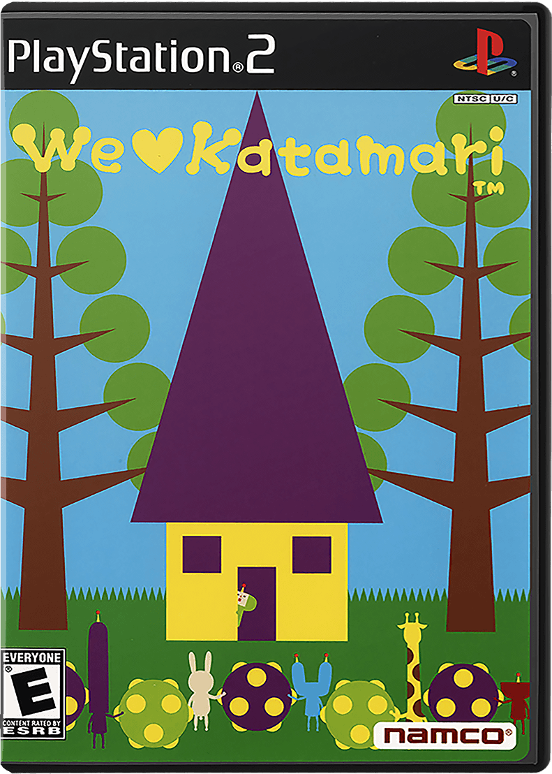 We Love Katamari box art for Playstation 2
